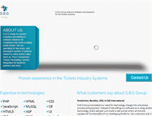 Tablet Screenshot of gbg-group.net